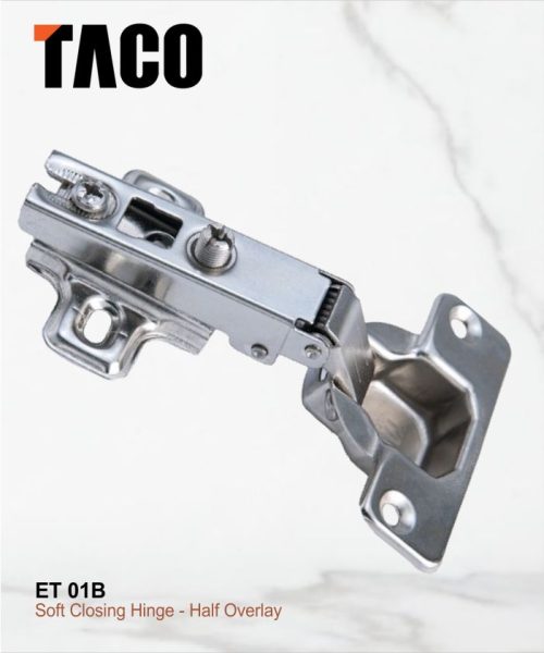 Soft Closing Hinge - Half Overlay ET 01B